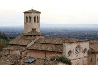 Chesa San Pietro - Assisi clipart