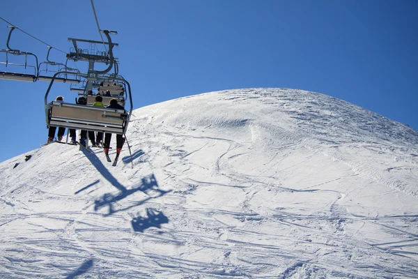 时光滑雪-特伦蒂诺 — 图库照片