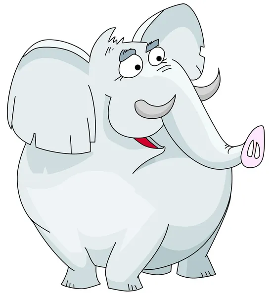 Elefante dei cartoni animati — Foto Stock