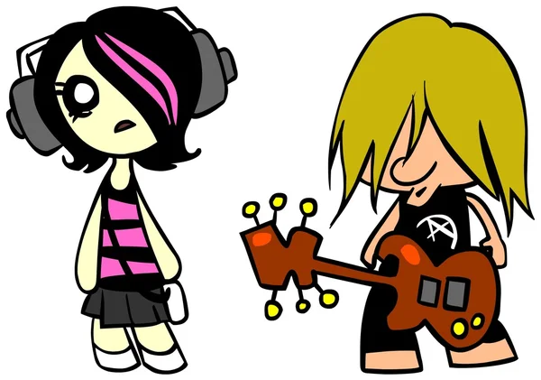 Cabelos EMO Boy e EMO Girl :: EMO