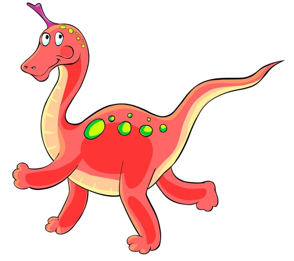 Kreslený dinosaurus. — Stock fotografie