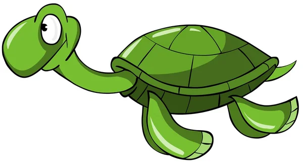 Mořská želva — Stockový vektor