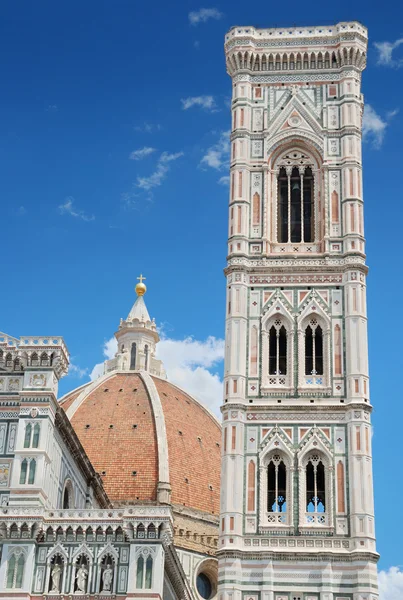 Glockenturm Der Basilika Santa Maria Del Fiore Florenz Italien — Stockfoto