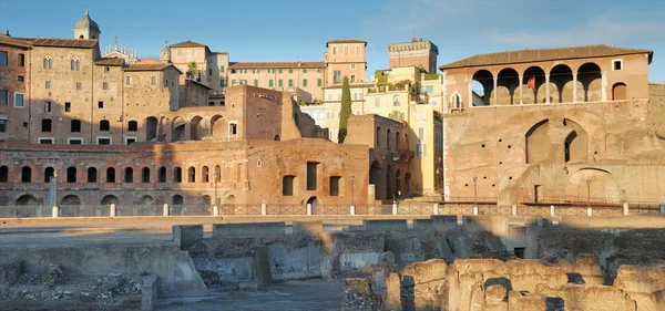 Forum Augusta Jest Jednym Rzymu Italia Fora Cesarskie — Zdjęcie stockowe