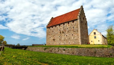 Glimmingehus castle panorama 05 clipart