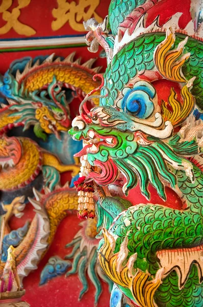 Detalhe do templo chinês — Fotografia de Stock