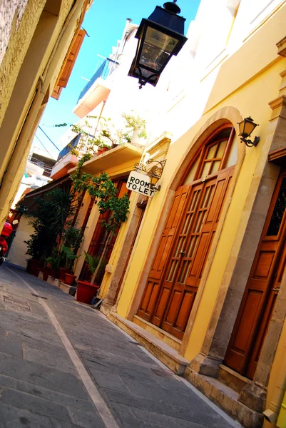 stock image Rethymnon street scene