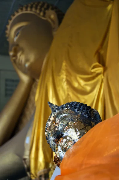 Hua hin liegender Buddha 01 — Stockfoto