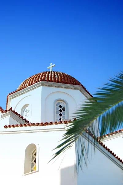 クレタ島 05 白い教会 — ストック写真