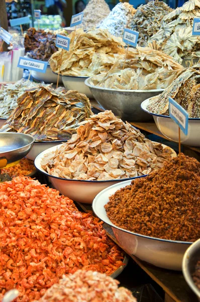 Mercado de frutos do mar Hua Hin — Fotografia de Stock