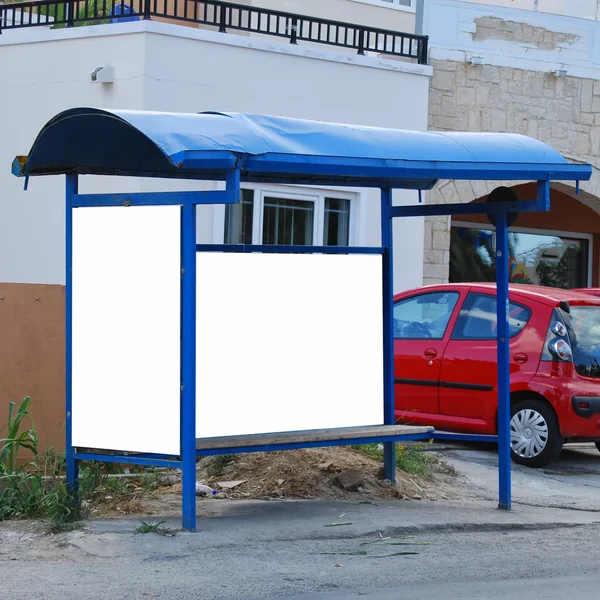 Arrêt de bus crete — Photo