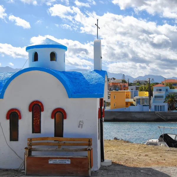 クレタ島 09 白い教会 — ストック写真