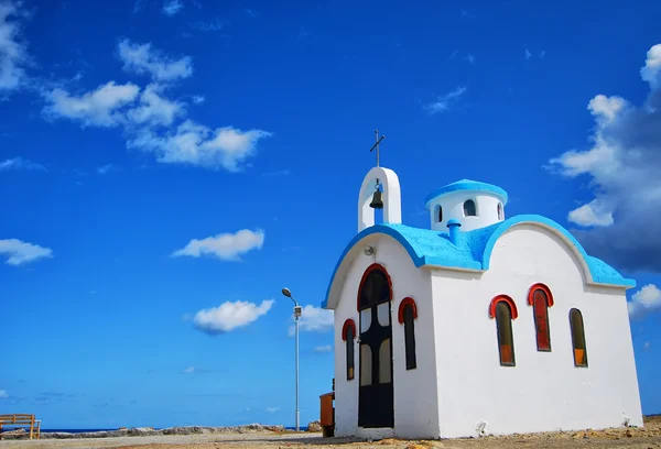 クレタ島 12 白い教会 — ストック写真