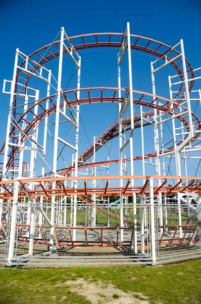 Utwór rollercoaster — Zdjęcie stockowe