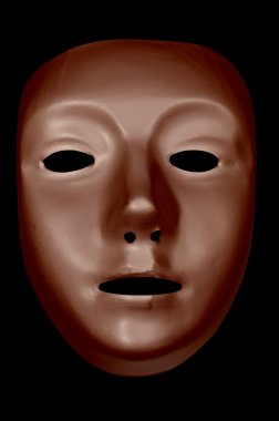 Bronz tiyatro maskesi