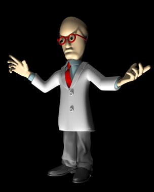 Mad Scientist clipart