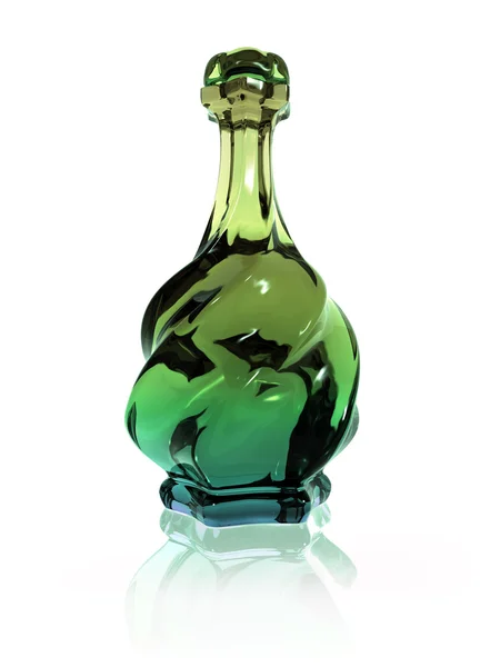 Twisted potion bottle — Stock Photo, Image