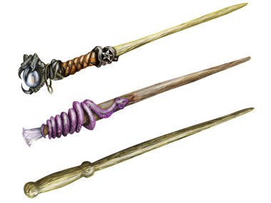 Magic Wands clipart