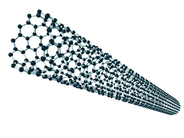 Uhlíkových nanotrubic — Stock fotografie