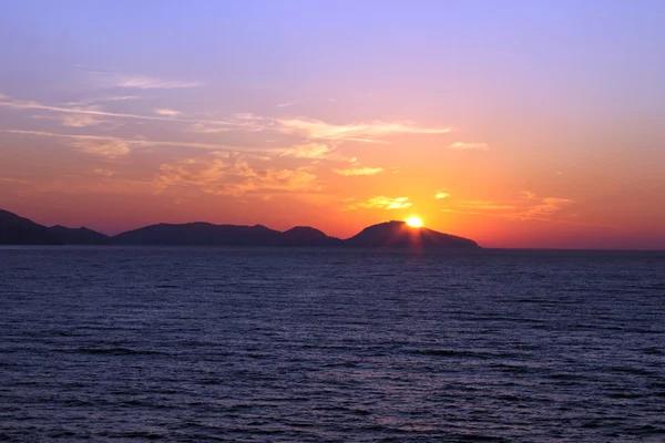 Красочный восход солнца — стоковое фото