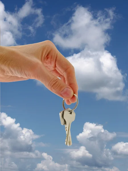 Stock image Hand with keys