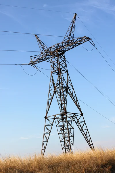 Electricity pillar — Stock Photo, Image