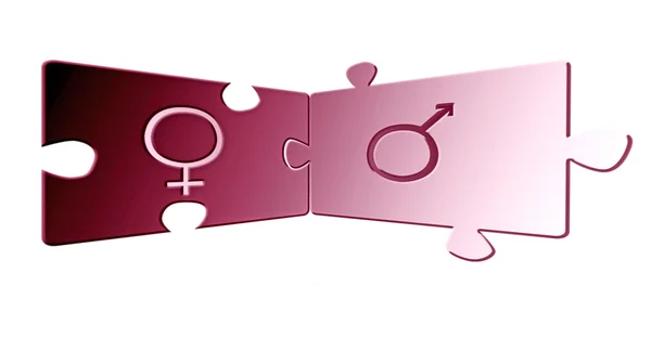 Gender signs — Stock Photo, Image