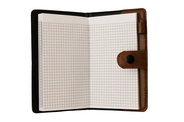 Geopende notebook — Stockfoto