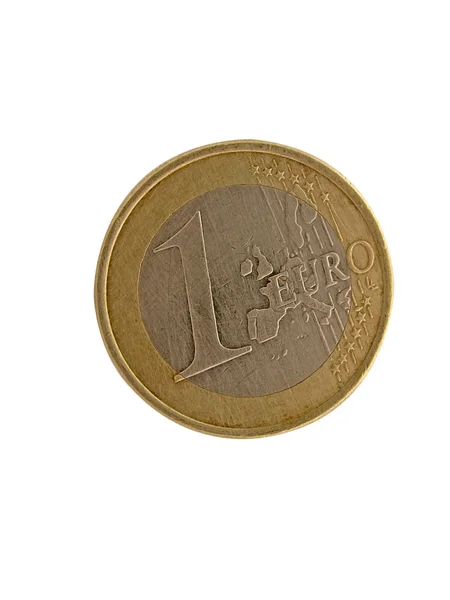 Ein Euro — Stockfoto