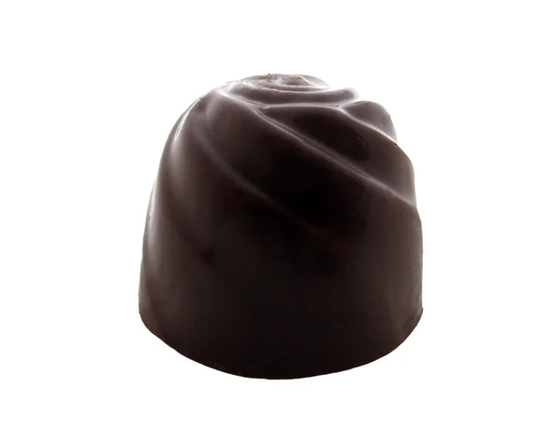 Chocolate Leite Doce Isolado Fundo Branco — Fotografia de Stock
