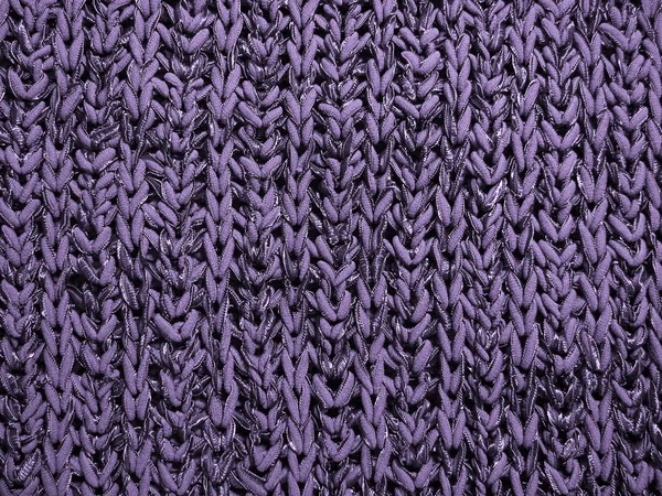 Modèle Violet Abstrait Gros Plan Pull Tricoter — Photo