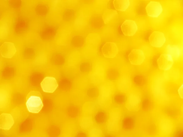 黄色の背景を抽象化 蜂蜜の櫛のクローズ アップ — ストック写真