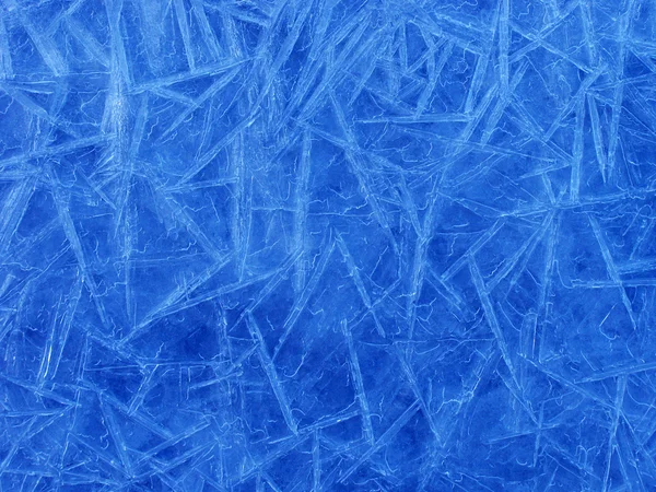 傷と抽象的な背景をブルー 氷の表面 — ストック写真