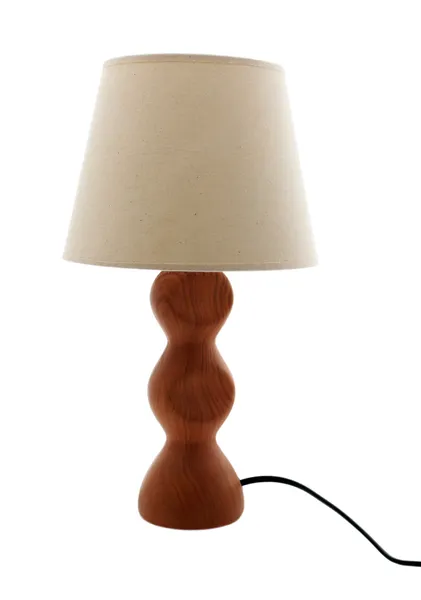Лампа Відтінком Ізольована Білому — стокове фото