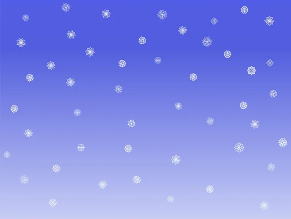Snöiga bakgrund — Stock vektor