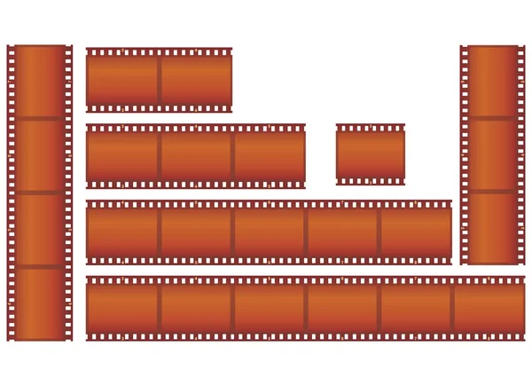 Filmstrips — Stockový vektor