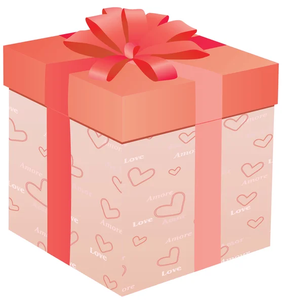 Valentinstag Geschenk — Stockvektor