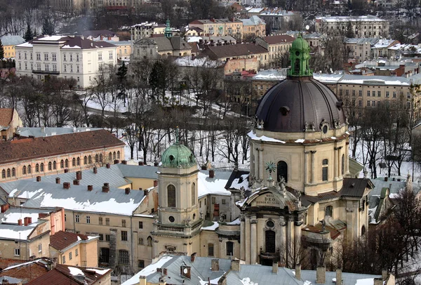 Blick auf die Dominikanerkirche — Stockfoto