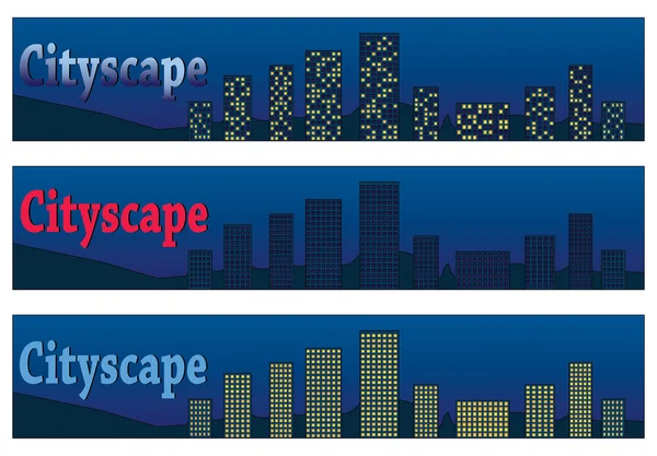 Cityscape — Stock Vector