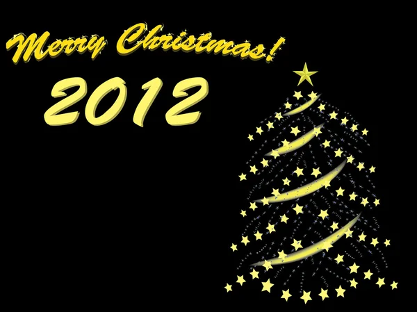 Feliz Navidad 2012 — Vector de stock