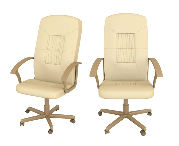 Set of two office armchairs — Stock Photo, Image