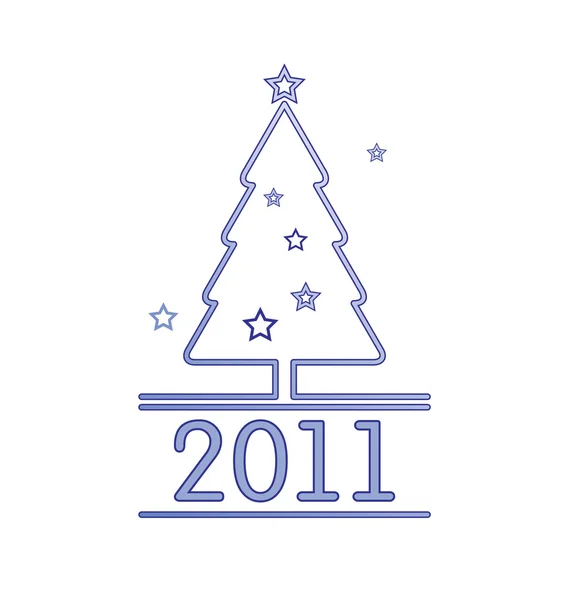 Árvore de Natal 4 —  Vetores de Stock
