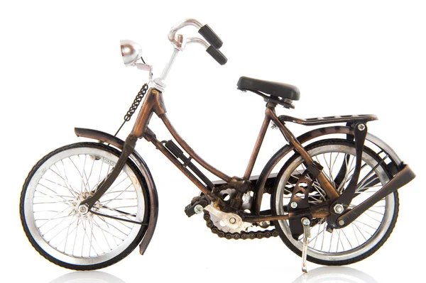 Velha bicicleta feminina — Fotografia de Stock