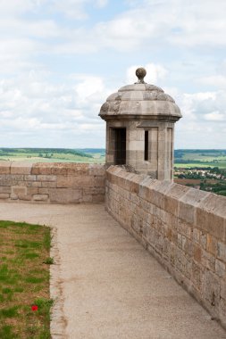 Langres tower with view clipart