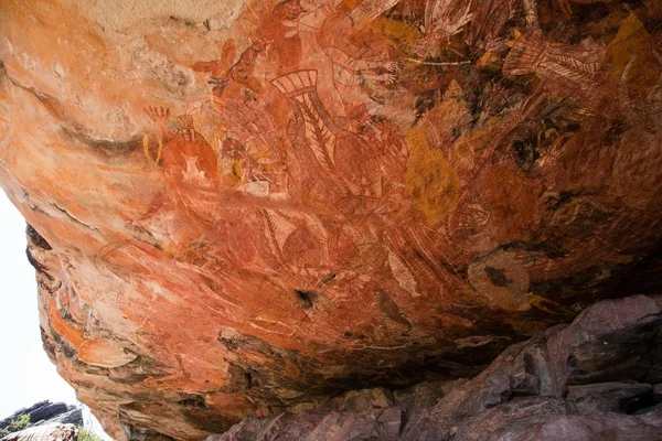 Aboriginal rocks — Stock Photo, Image
