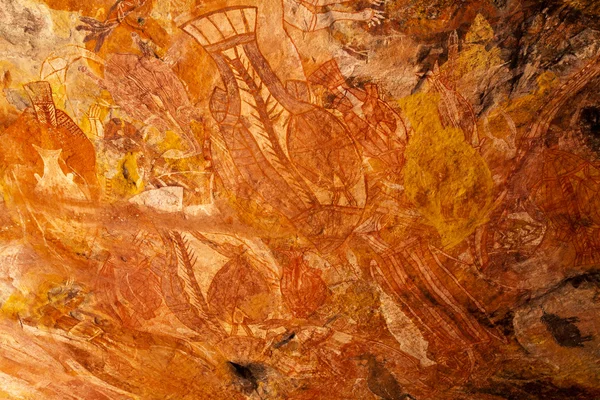 Аборигенів скелі — стокове фото
