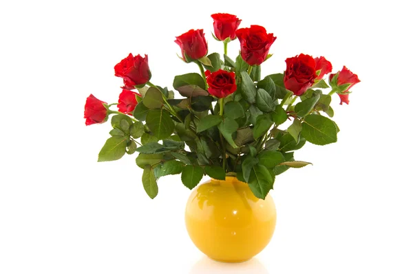 Bouquet rose rosse — Foto Stock