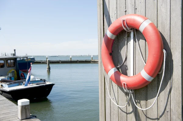 Live buoy in Dutch harbor — Stock Photo, Image