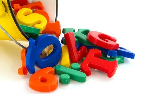 Cifrari e lettere a secchio — Foto Stock