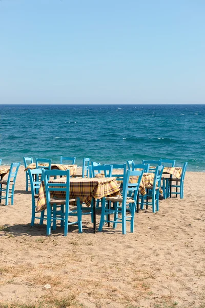 Греческий пляж — стоковое фото
